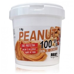 Crema de Cacahuete 100% Best Protein 1 kg ( Consumo preferente 04/02/2022 )