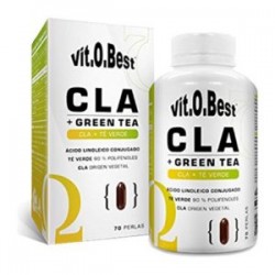 CLA+Green Tea 70 Perlas Vitobest
