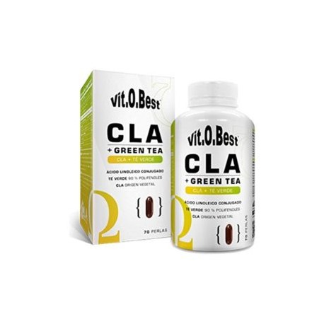 CLA+Green Tea 70 Perlas Vitobest