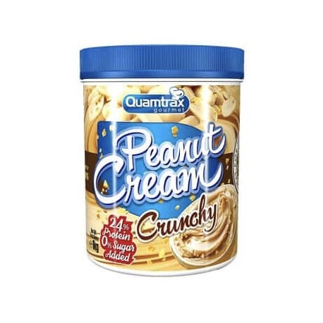 Quamtrax Crema de Cacahuete Crunchy 1 kg