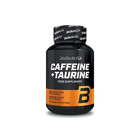 Caffeine and Taurine 60 Capsulas