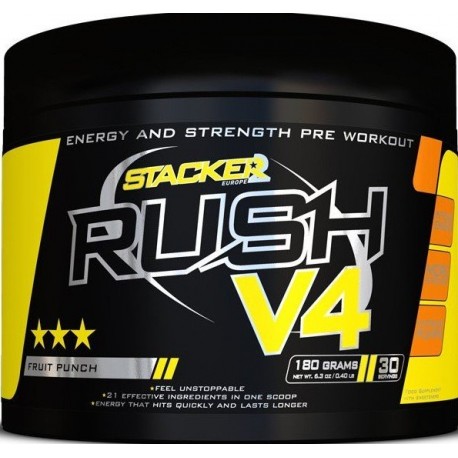 Stacker Rush V4  180 g  (30 servicios )