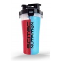 Scitec Dual Shaker 2 X 350 ml ( Color Transparente )
