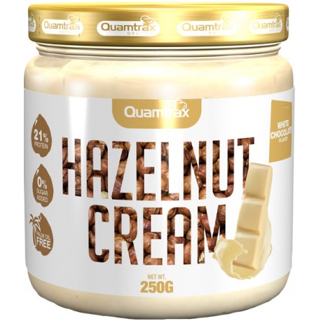 Hazelnut Cream White Choc 250 g