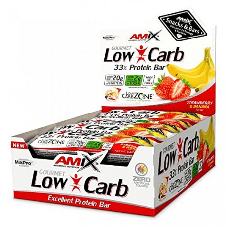 Amix LOW-CARB 33% PROTEIN BAR 15*60 G