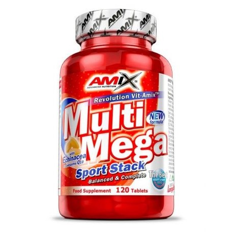 Amix Multi Mega Stack 120 Tabletas