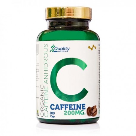 Cafeína Anhidra 200 mg. 100 Cápsulas