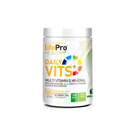 Life Pro Daily Vits 180 Vegan Caps