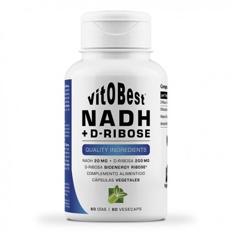 NADH+D-Ribose 60 Días (Envío 4-7 Días)