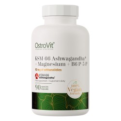 KSM-66 Ashwagandha® + Magnesio + B6 P-5-P VEGE 90 cápsulas