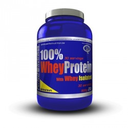 100% Whey + Isolated  Protein 908 g